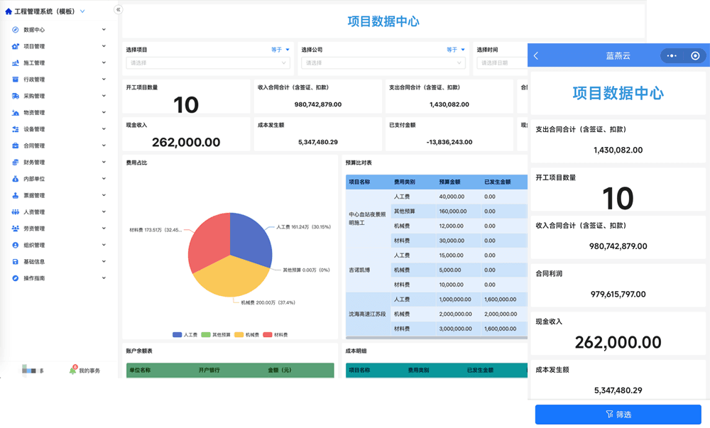 蓝燕云平台展示