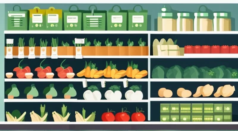 如何设置和管理蔬菜进货的库存系统？