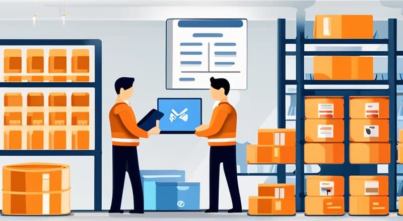 如何在浪潮进销存系统中进行商品入库操作？