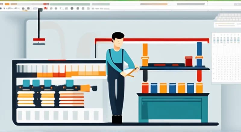 如何设计高效的生产车间部门分工Excel模板？