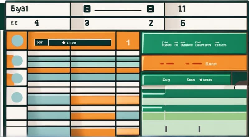 如何高效地使用Excel制作生产时间表？