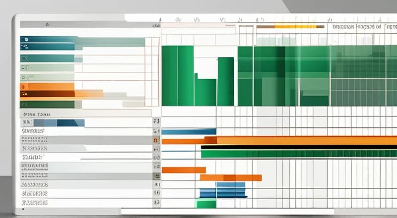 如何制作生产计划甘特图Excel模板？详细步骤与技巧
