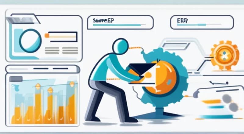 如何设计和实现高效的ERP系统？