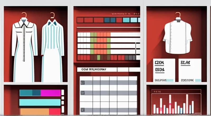 如何使用Excel创建服装生产日报表？