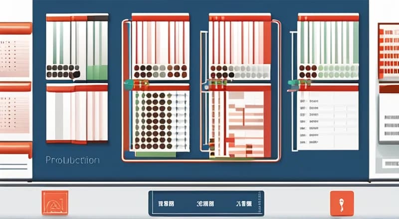 如何创建生产物料管理系统的Excel模板？