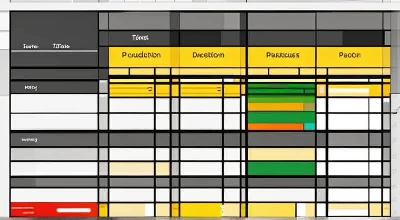如何使用Excel创建高效的生产工序排单表格？