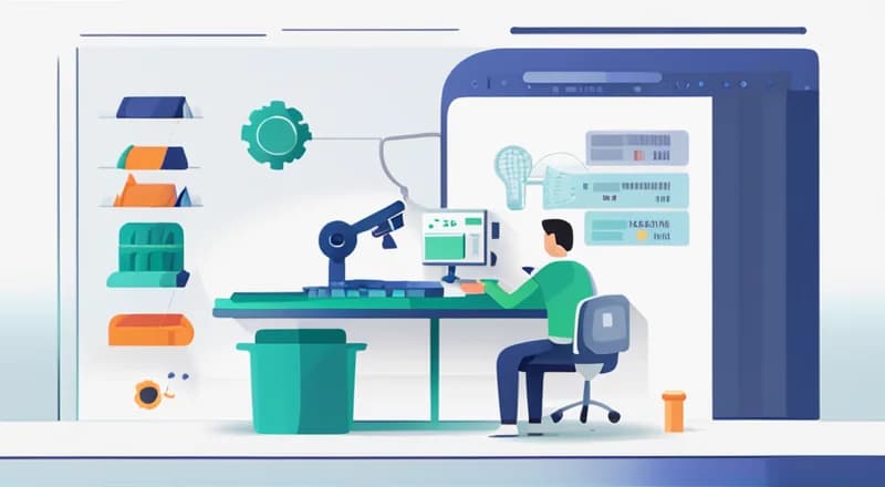 如何使用Excel创建高效的生产制造管理软件？