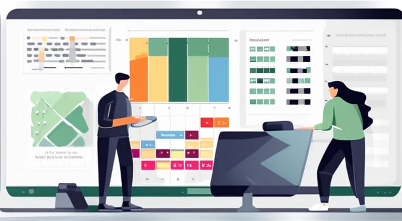 如何使用Excel创建高效的生产排产计划表？