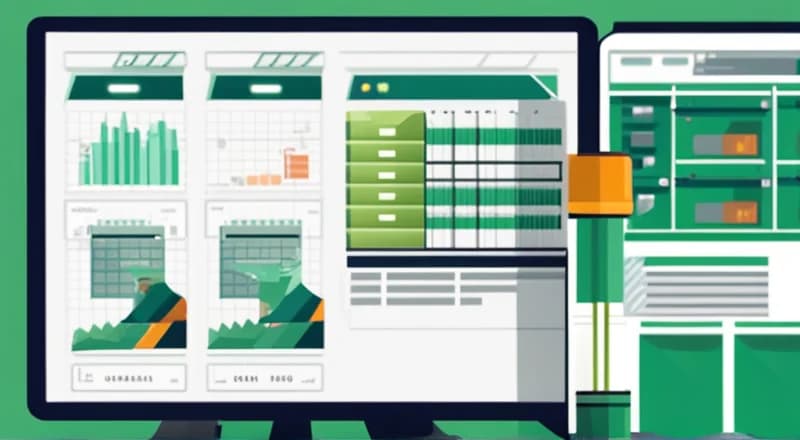 如何使用Excel创建高效的生产仓库管理系统？