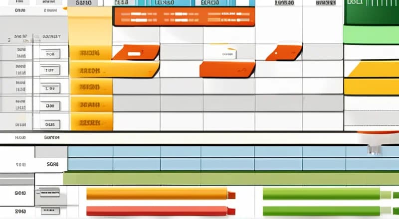 如何使用Excel创建生产计划进度甘特图模板？