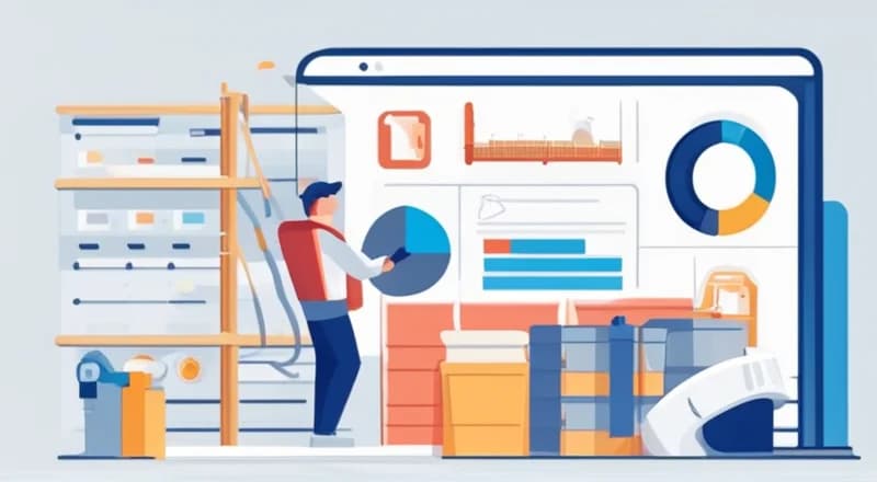 如何高效地创建物料手工进销存报表？