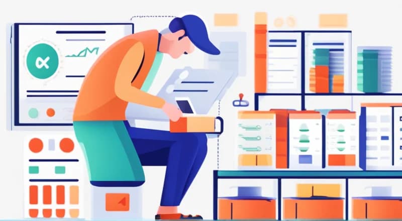 如何计算和管理进销存中的商品类别？