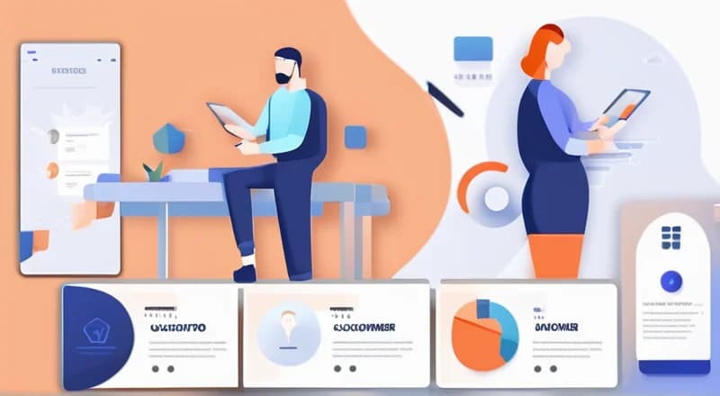 如何设计一款出色的客户管理软件PPT模板？