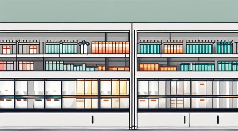 如何通过颜色标记设置进销存系统中的补货需求？