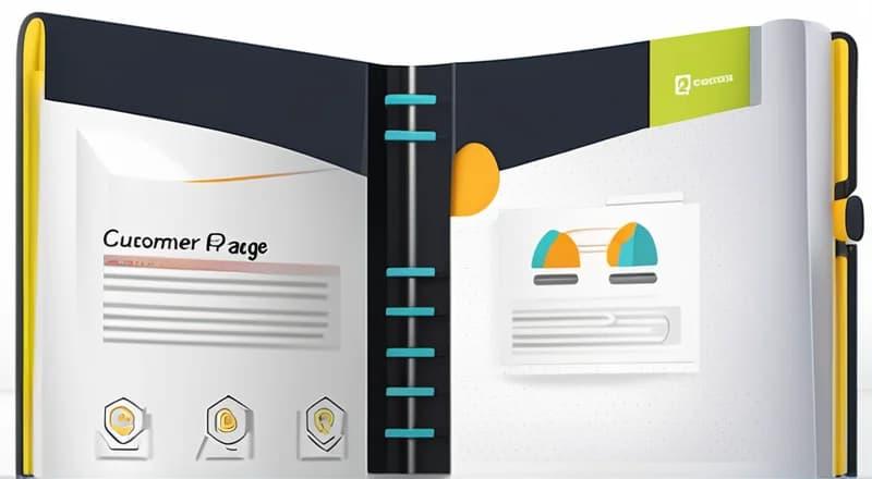 如何设计一款高效的客户管理手账内页模板？