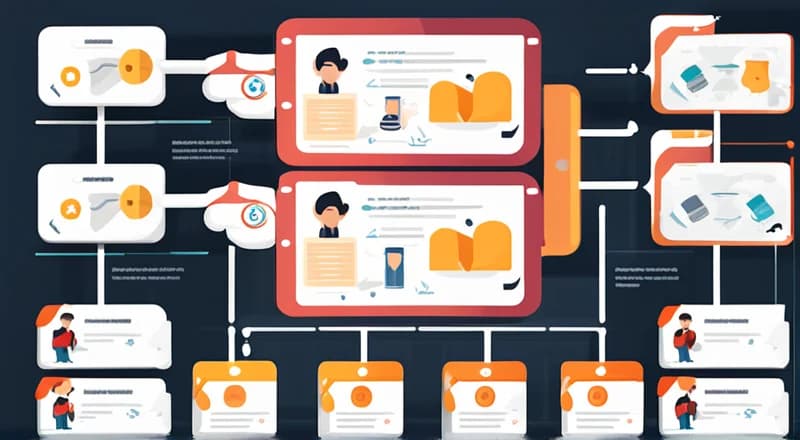 如何设计一个高效的客户疗程管理流程图模板？