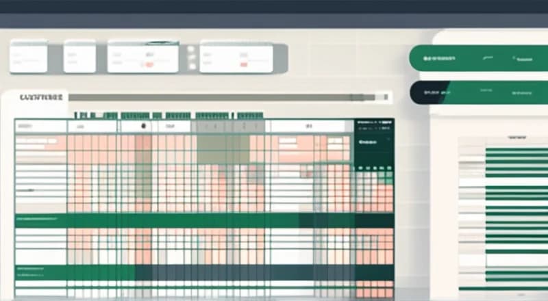 如何制作高效的客户来往账管理表格模板？