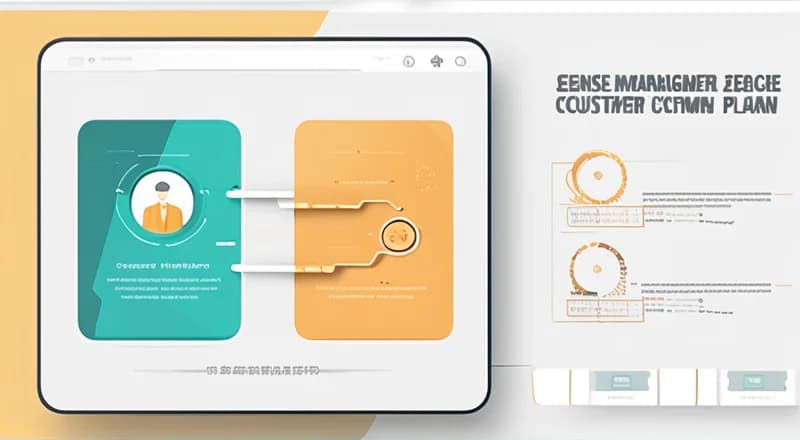 如何制作一份高效的客户管理方案PPT模板？