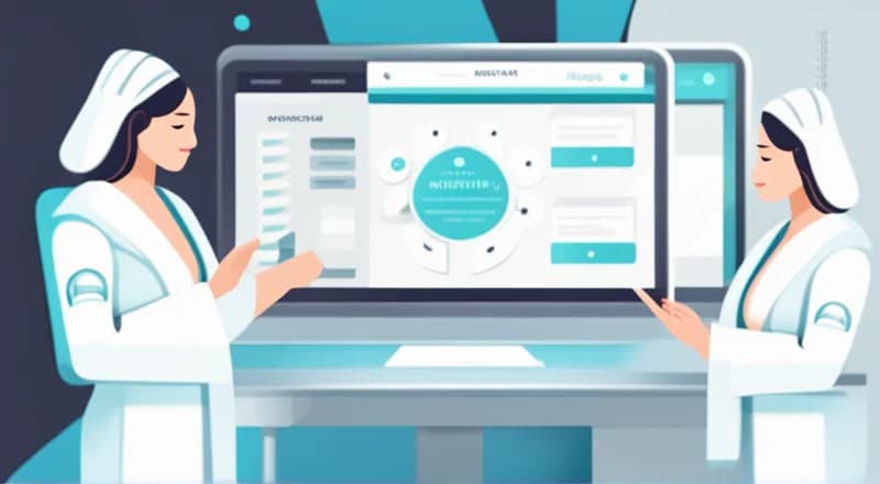 如何设计一个高效的养生馆客户管理系统模板？