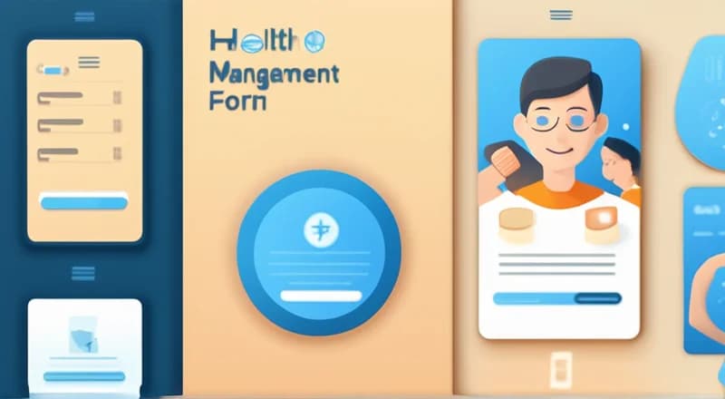 如何设计一份有效的健康管理客户表格模板？