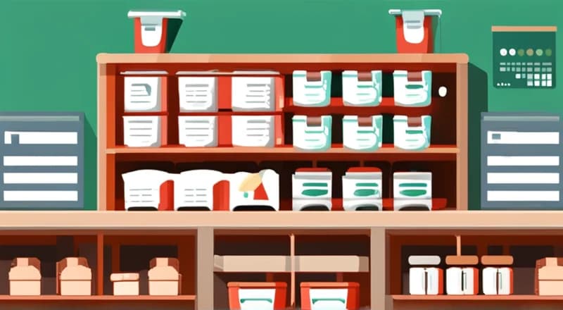 如何设计和使用高效的食堂进销存管理表格？