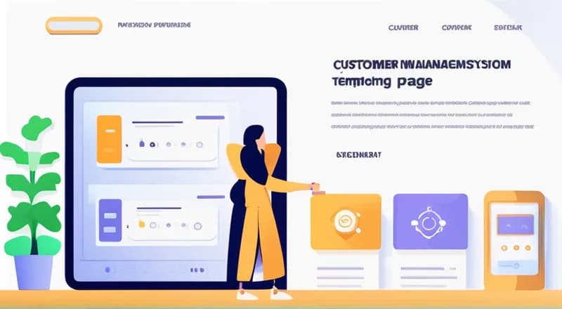 如何设计高效的客户管理系统页面模板？