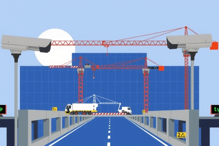 如何构建高效的施工现场远程监控系统？