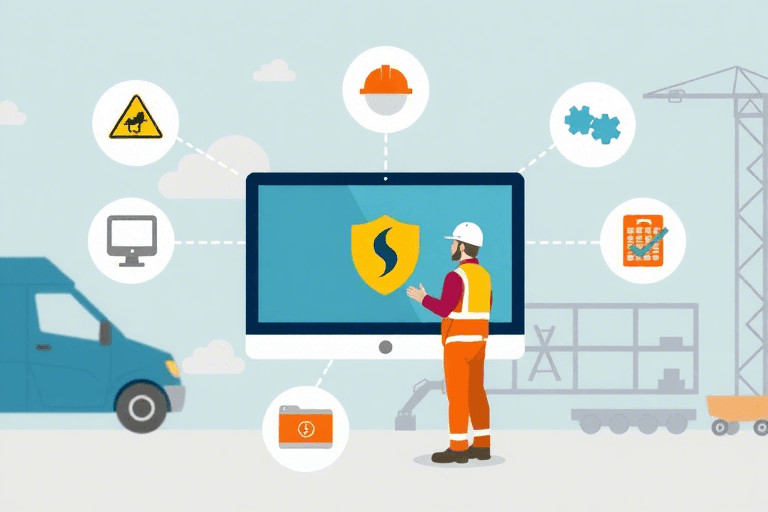 如何设计和实施一个高效的安全施工管理系统？