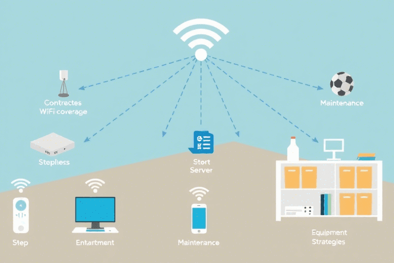 如何确保WiFi覆盖系统的完美施工？需要注意哪些关键步骤？