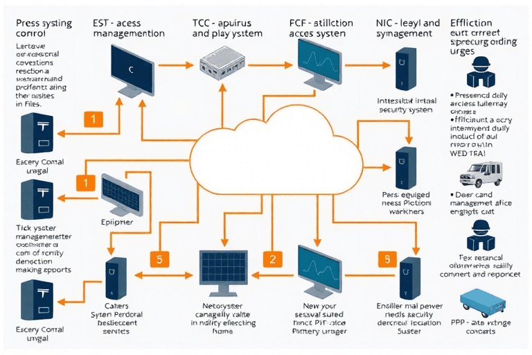 如何规划和实施门禁管理系统的施工方案？