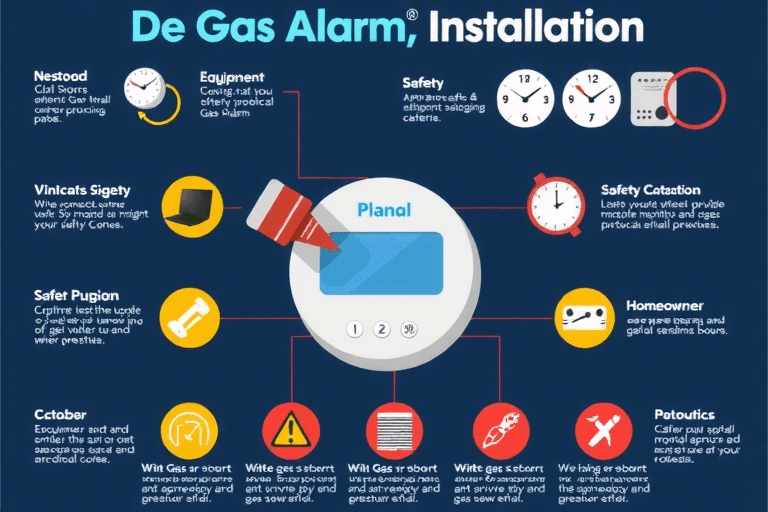 如何确保燃气报警系统的安装和施工符合标准？有哪些步骤需要特别注意？