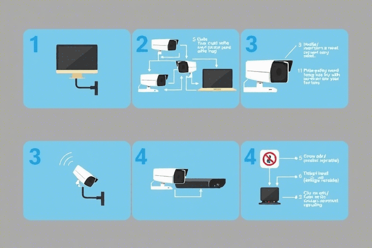 如何高效进行监控系统的安装与调试？施工流程全解析