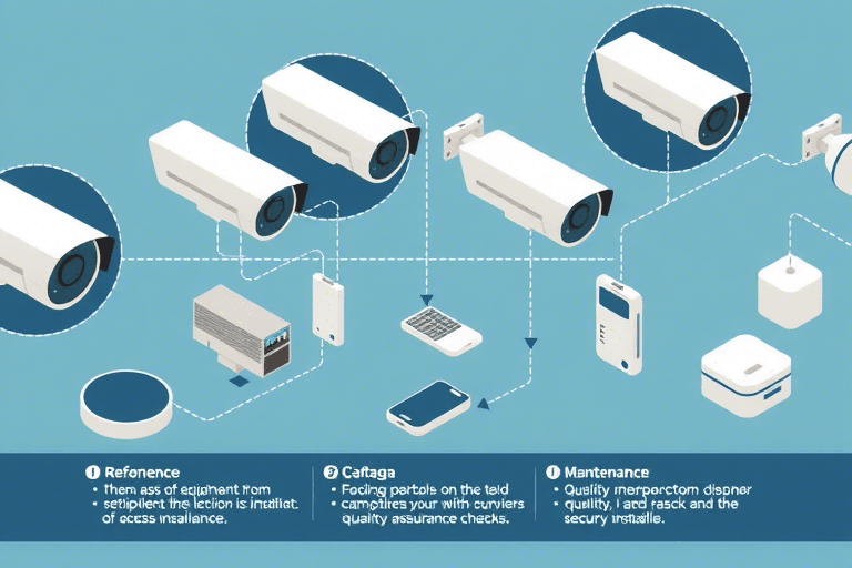 如何确保安防监控系统的施工质量？安装步骤和注意事项全解析