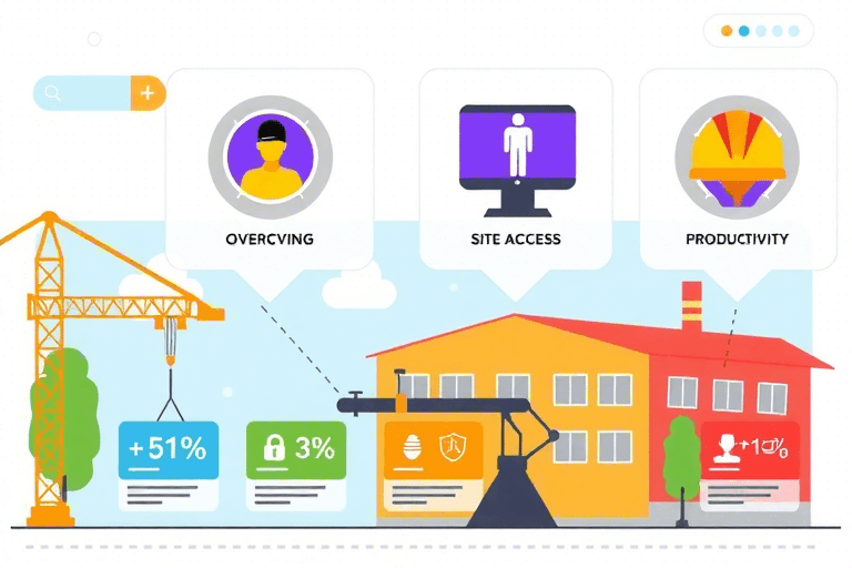 如何构建高效的施工通道管理系统？