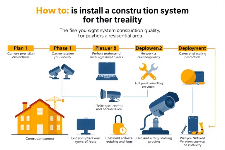 如何确保小区监控系统的施工质量？安装步骤和注意事项全解析