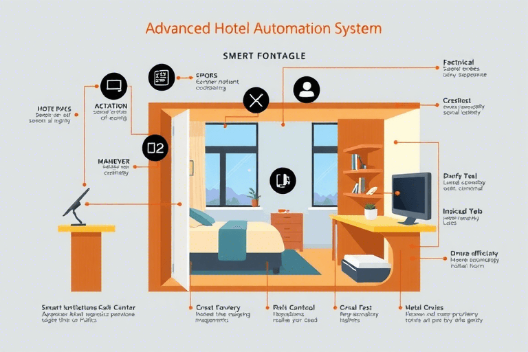 如何高效实施酒店客房智能控制系统的施工方案？