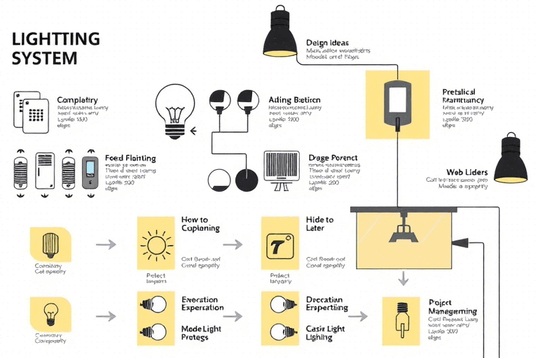 如何制定一份有效的灯光系统施工方案？