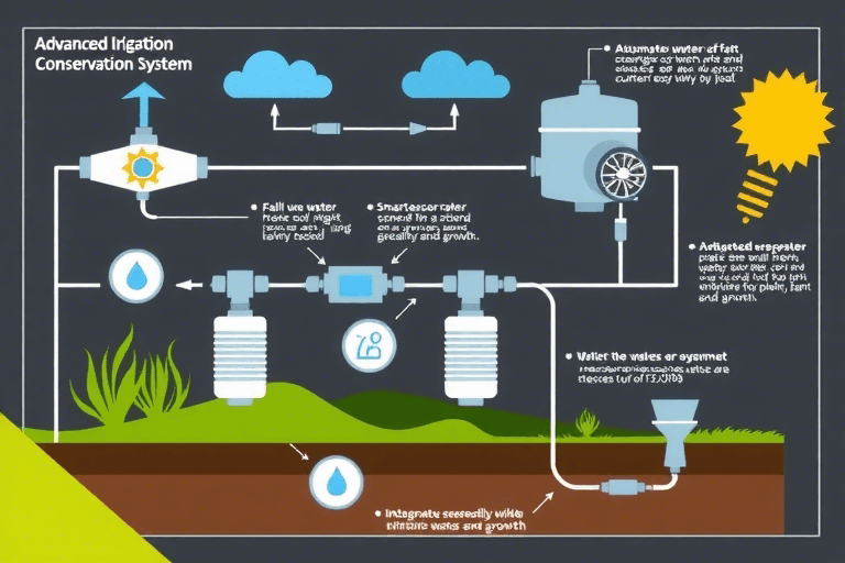 如何确保绿化喷灌系统的施工方案达到最佳效果？