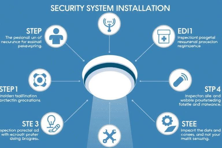 如何确保安防系统的施工符合规范？有哪些具体的操作步骤和注意事项？