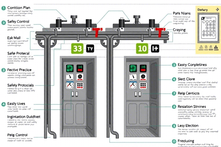 如何制定一份高效且安全的电梯控制系统施工方案？