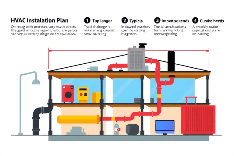 如何制定一份高效的通风空调系统施工方案？