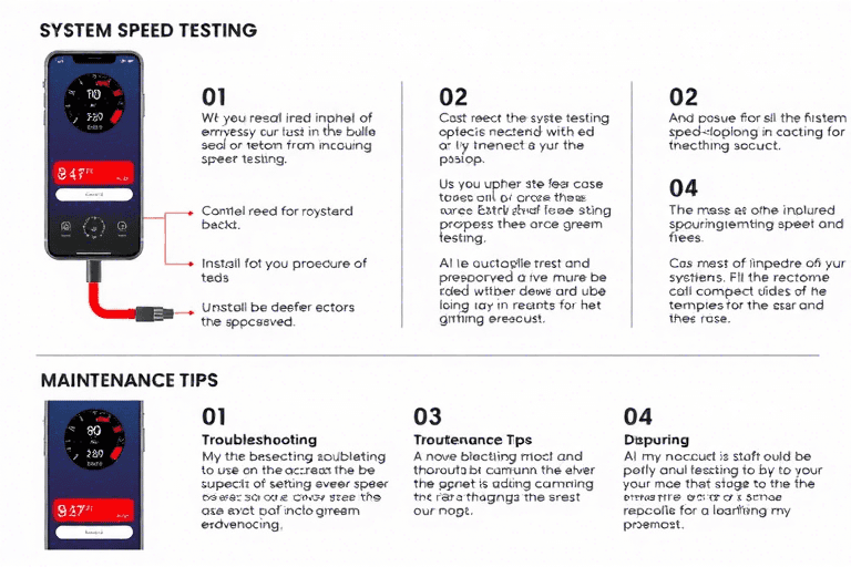 如何正确安装和使用测速系统的施工步骤图解？