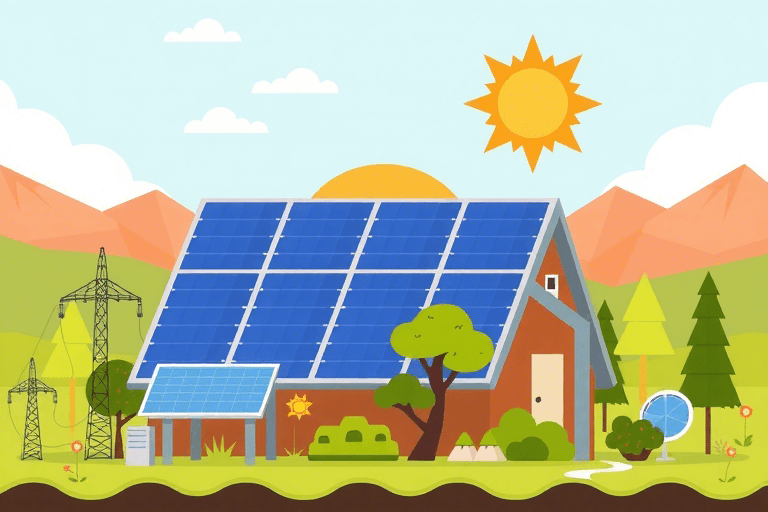 如何制作一份详细的太阳能光伏发电系统设计与施工PDF文档？