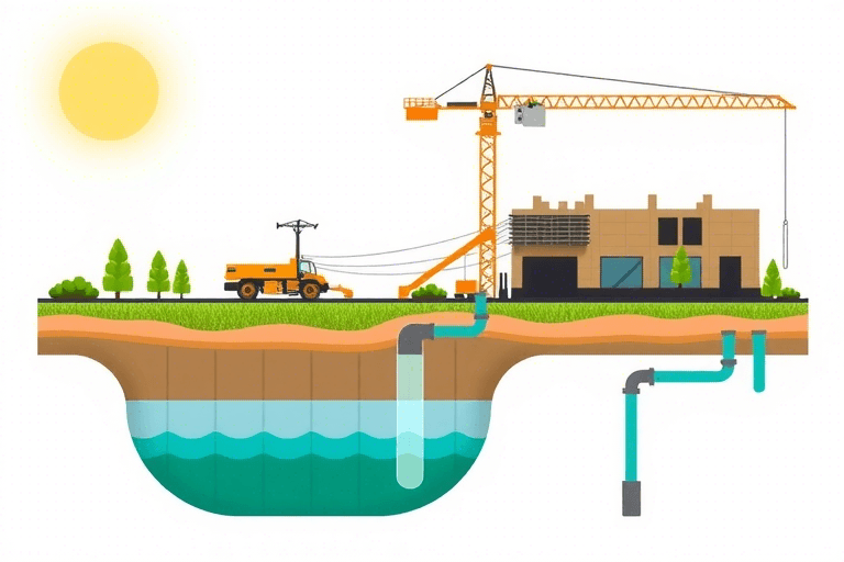 如何确保污水处理系统的施工方案既高效又合规？
