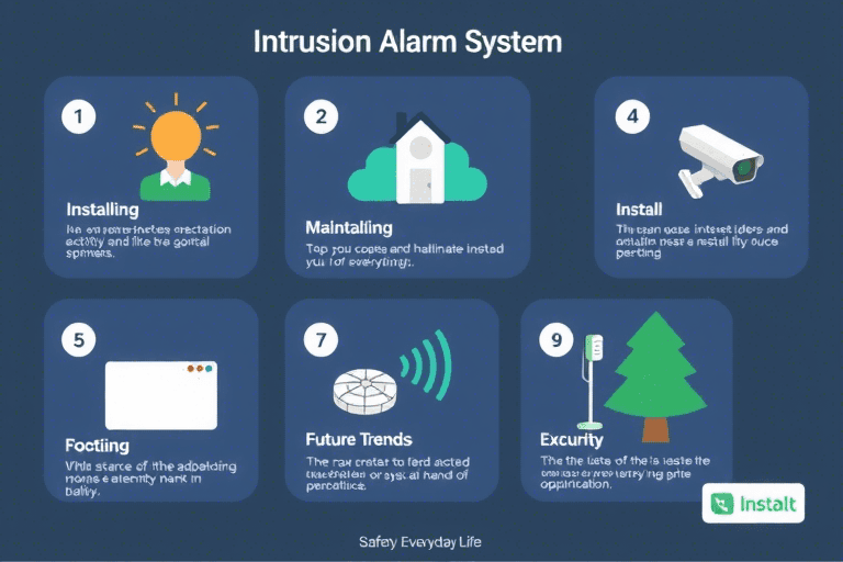如何正确安装和配置入侵报警系统？