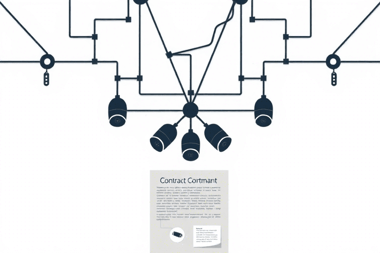 如何确保监控系统施工合同的有效性和安全性？