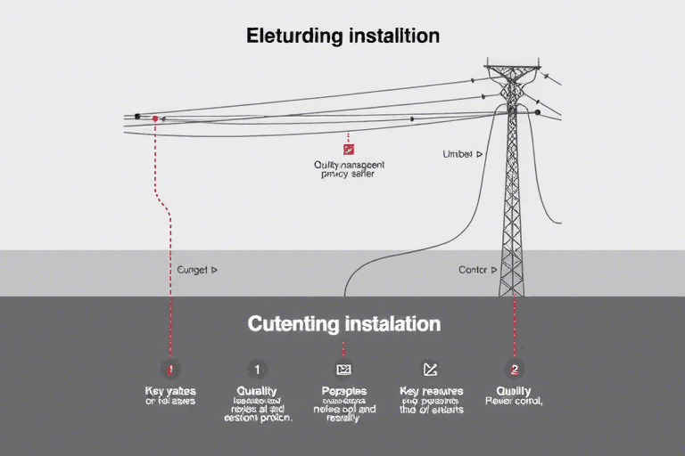 如何确保电力接地系统的施工质量和安全性？