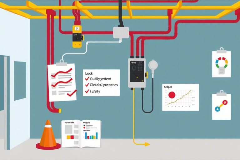 如何确保电气系统施工的质量和安全性？