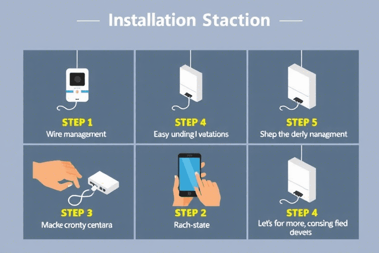 如何正确安装和施工POE门禁系统？
