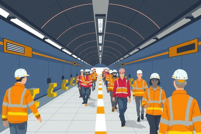 如何设计和实现隧道施工人员定位系统以提升工作效率和安全性？